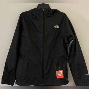 The North Face Jacket Womens Large Black Windbreaker with hood